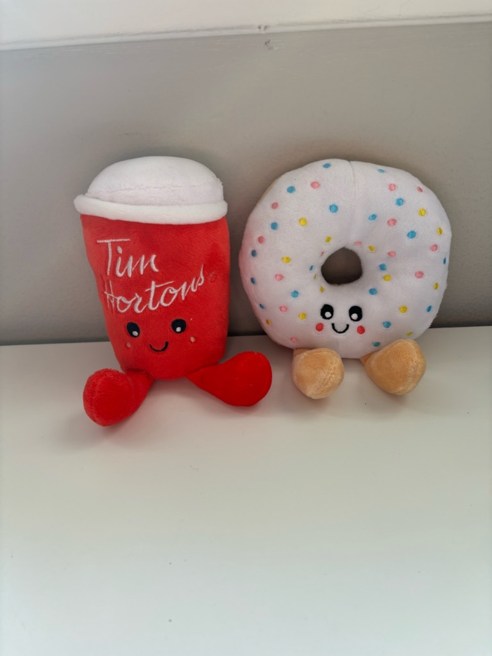 Tim hortons vanilla dip & hot drink plush